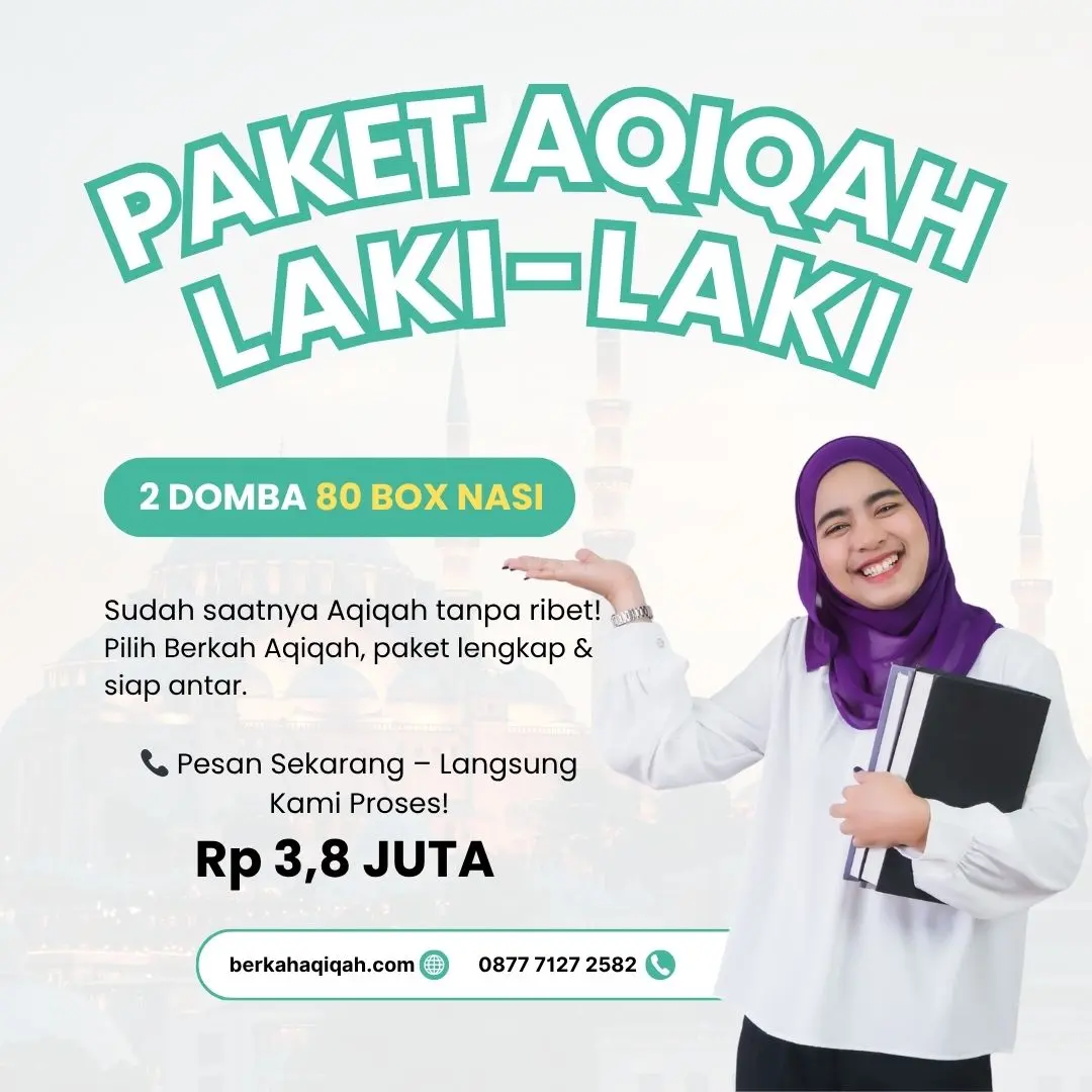 paket aqiqah laki-laki berkah aqiqah