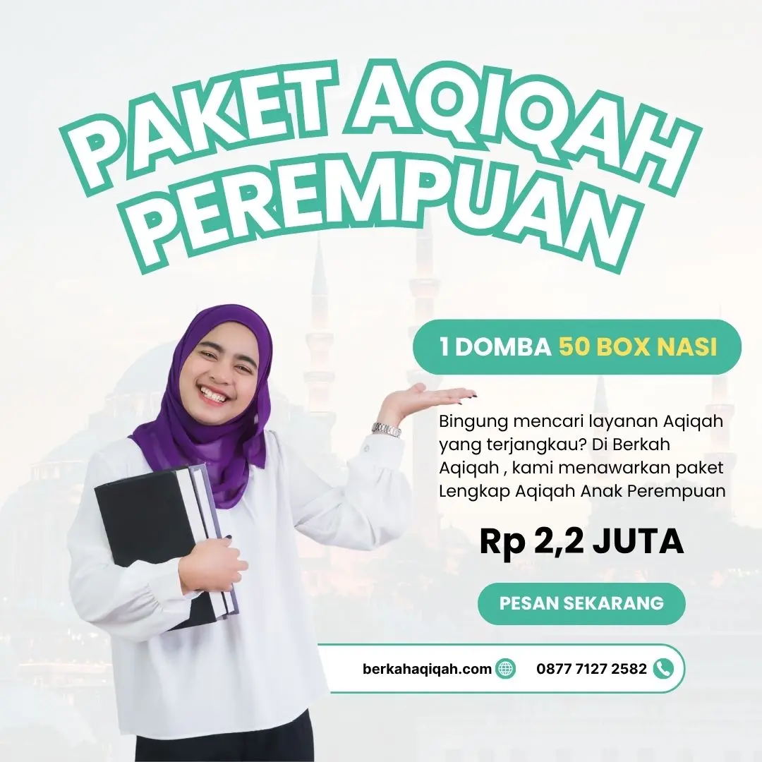 paket aqiqah perempuan berkah aqiqah